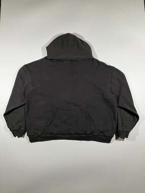 Elwood Vintage Heavyweight Washed Black Pullover Hoodie